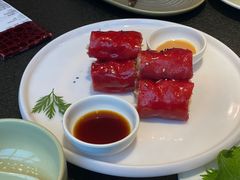 红米脆皮鲜虾肠-蝴蝶里·粤菜·点心(滨江龙湖店)