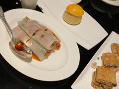 盐渍贡菜叉烧肠粉-北京四季酒店·采逸轩