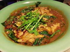 水煮肉片-绿茶餐厅(光谷世界城步行街店)