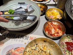 -草家酱蟹炭火烤肉店(珲春南路一店)