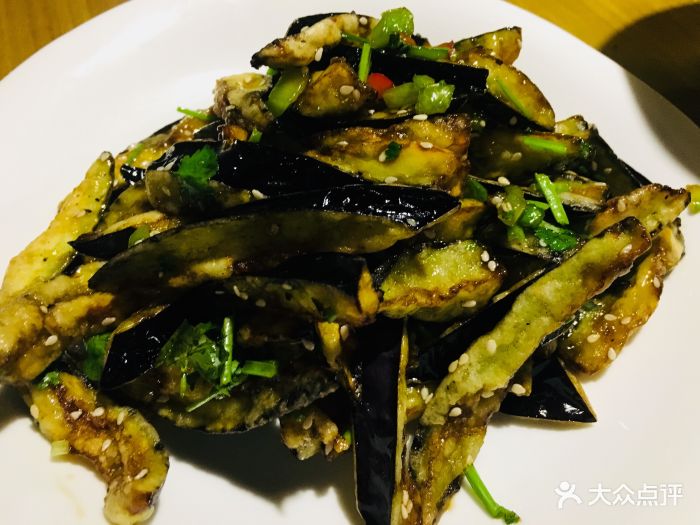 老太原菜馆(万达店)-风味茄子图片-太原美食-大众点评网