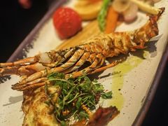 香焗龙虾配自制黑松露酱-上海苏宁宝丽嘉酒店·Cafe Bellagio西餐厅