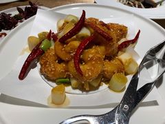 宫保大虾-北京泰富酒店-柏景轩中餐厅