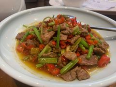 小炒黄牛肉-延年酒店-延飨餐厅(延年文苑店)