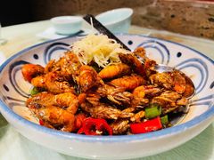油爆虾-湖滨28中餐厅·西湖宴·杭州君悦酒店