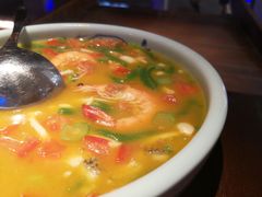 翡翠海鲜面疙瘩-绿茶餐厅(汇悦大融城店)