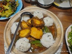 螺蛳椒鲍鱼饭-九號院子海鲜烧烤
