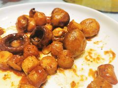 红烧口蘑山药-南山鲜虾面·活鲜小馆·海味大连菜(南山总店)