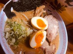 黑麻油豚骨拉面-老龙亭拉面店