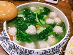 小白菜丸子汤-满园烤鸭·春饼(太原街万达店)
