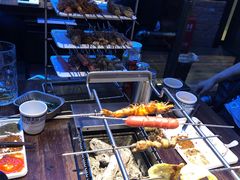 自助取餐区-三个蒙古大叔羊肉串(大宁店)