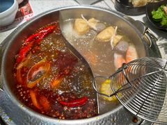 牛杂鸳鸯锅-左庭右院鲜牛肉火锅(长泰广场店)