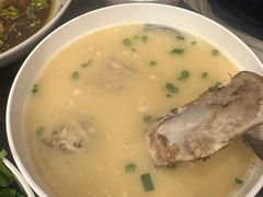 耙豌豆牛骨汤-国强牛肉(洋河总店)