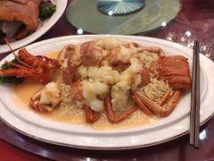 芝士龙虾焗伊面-益健名厨海鲜城(夏湾店)