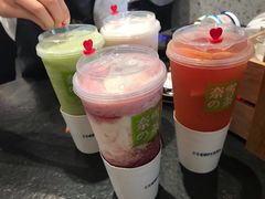 霸气桃桃桃系列-奈雪的茶(凯德新都心店)
