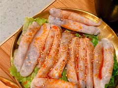 脆卜卜虾肠-八乔煎肉馆·丹东特色煎锅(梅林店)