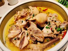 干蒸本帮吊鸡露-卯时·龙光雅宴·精致锡帮菜(惠山古镇店)