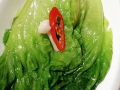 白灼靓生菜-御花园·粤菜·海鲜火锅(中山公园店)