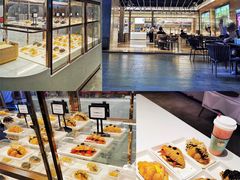 面包甜点陈列柜-野萃山·潮汕厚果汁(十亩地店)