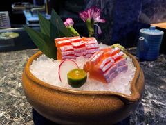 三文鱼腩刺身-炙柒Sekinana·精致日料(合生汇店)