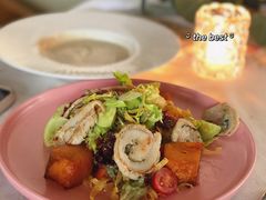 鸡肉凯撒沙拉-花·fleur古董西餐厅(西城夜未央店)