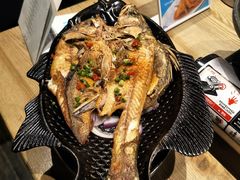 香烤海鲈鱼-蜜桃餐厅·古运河畔(南下塘店)