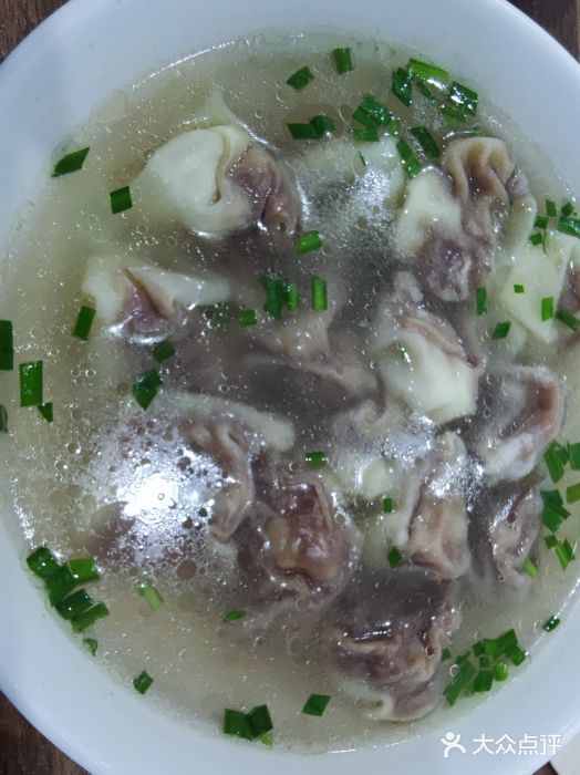 草桥清真牛肉锅贴扁食店牛肉馄饨图片