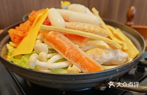 Korean Cheese Rice Cake Pot