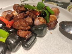 黑椒牛仔粒-开海·红岛海鲜虾水饺(石老人店)