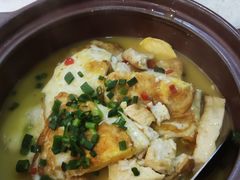煎豆腐焖荷包蛋-湘桂人酒楼(西便门店)