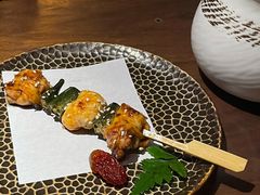 鸡腿肉秋葵串-山葵家居酒屋(天目里店)