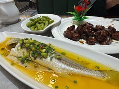 雪菜蒸深海大黄鱼-老绍兴养和饭店(向阳不夜城店)