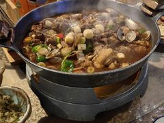 蛤蜊芦花鸡-水煮三国·川鲁江湖菜(香山店)