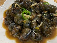 紫苏酸笋炒石螺-南记食粥坊·宵夜大排档(莲花总店)