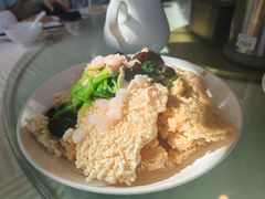 三鲜锅巴-怡园饭店-餐厅(四望亭店)