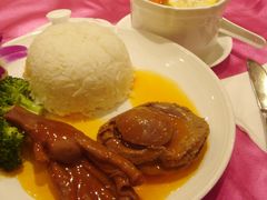鮑魚鵝掌撈飯（每位）-好彩海鲜火锅饭店(银河百老汇店)