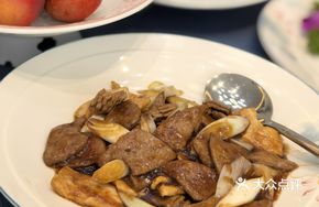 Scallion Stir-fried Pork Kidney and Liver