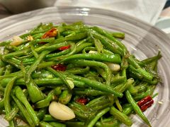 小炒豆角丝-十面欢腾·海鲜面·台式Bistro(长乐路店)