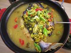 泡菜湄公鱼-令狐冲烤鱼·烧菜馆(达明店)