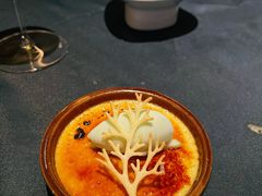 焦糖炖蛋雪葩-wann lounge 低温慢煮牛排·清吧