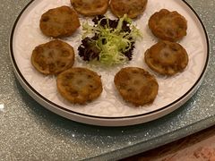 家乡煎让荔芋藕饼-杭州JW万豪酒店-万豪中餐厅