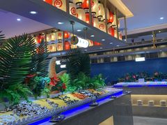 自助取餐区-锤头鲨毛肚海鲜烤肉自助餐厅(国购广场店)