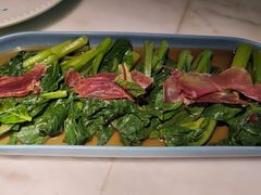 培根菜心-蜜桃花开·中西融合菜E&W(南长街店)