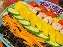 黄桃大虾沙拉-摇滚披萨(长春街店)