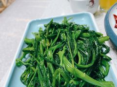 清炒时蔬-锦里海景海鲜餐厅.三亚老字号(亚龙湾中心广场店)