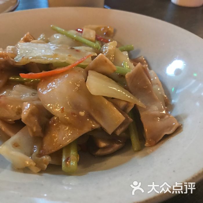 潮州味菜炒猪肚