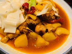 沙湾县原始大盘鸡-丝路金桃·新疆菜(徐汇店)