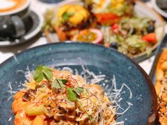 芝士蘑菇鲜虾意大利面-BE BRIGHT KITCHEN(正佳广场店)