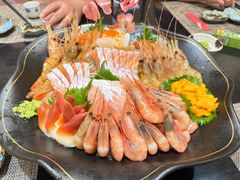 甜虾刺身-左舞日本料理