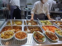 自助取餐区-七食九号食堂(东丽空港店)